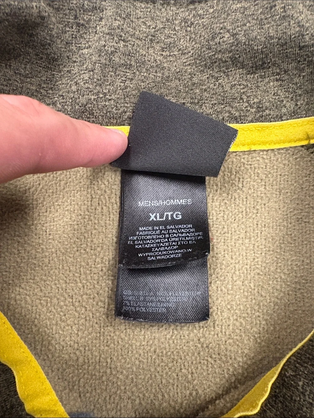 The North Face Athletic Quarter Zip Pullover Jacket